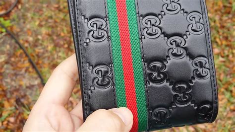 gucci wallet strap|fake gucci wallet.